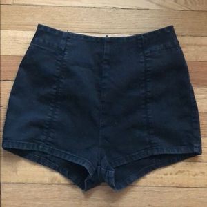 High waisted shorts from Urban Outfitters